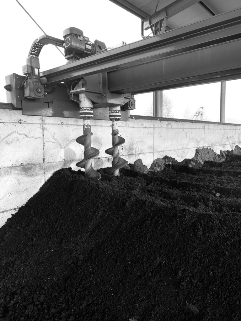 Coclee lavorazione ammendante organico